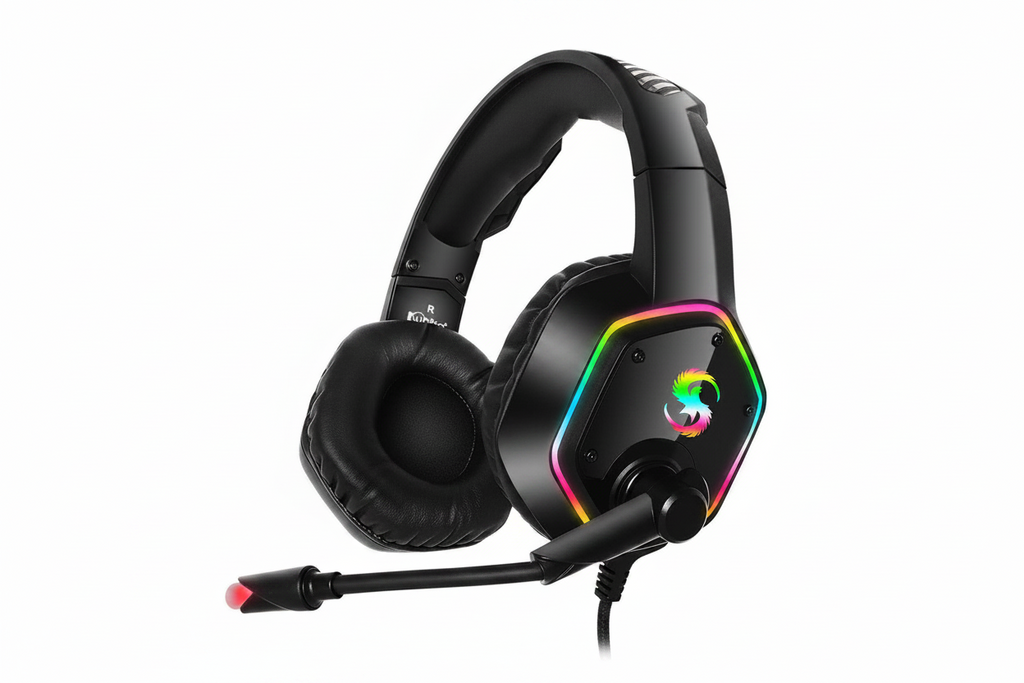 Gaming Headset – 3D Surround Sound & Noise-Reducing Microphone