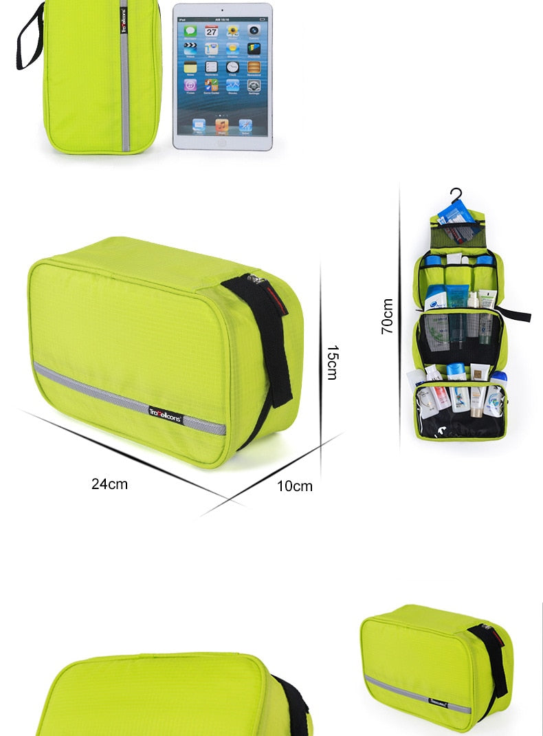 Men's Travel Toiletry Bag – Waterproof Wash Organizer Kit