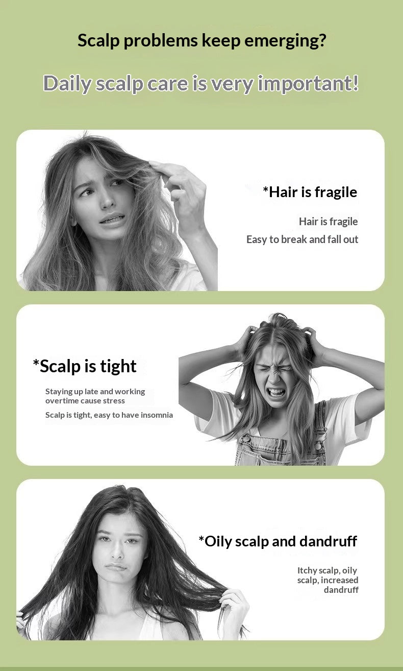 Electric Mist Massage Hair Brush – Anti-Static Hair Brush with Atomized Spray